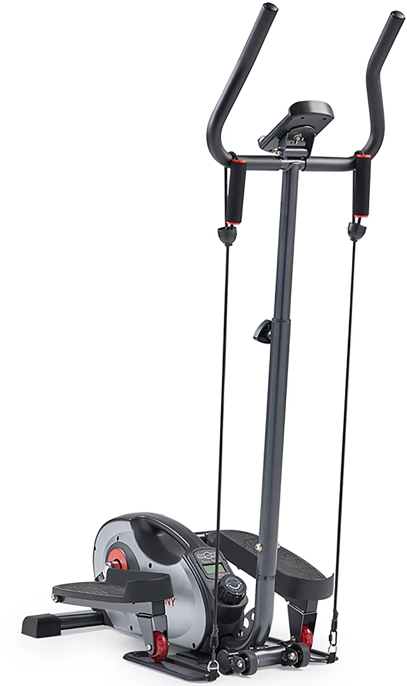 Sunny Health & Fitness Smart Stand Mini Elliptical Exercise Trainer
