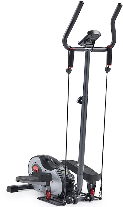 Sunny Health & Fitness Smart Stand Mini Elliptical Exercise Trainer