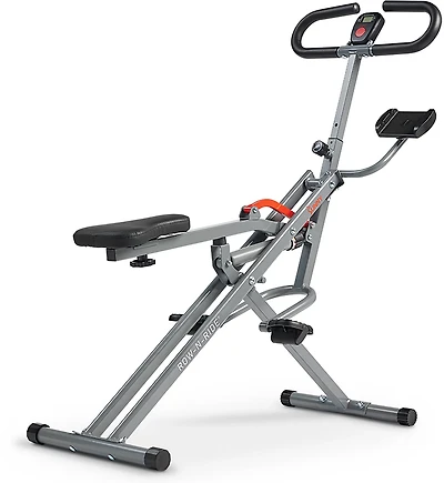 Sunny Health & Fitness Row-N-Ride Squat Assist Trainer