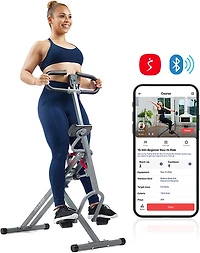 Sunny Health & Fitness Row-N-Ride Squat Assist Trainer