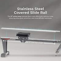 Sunny Health & Fitness Advanced Rowing Machine