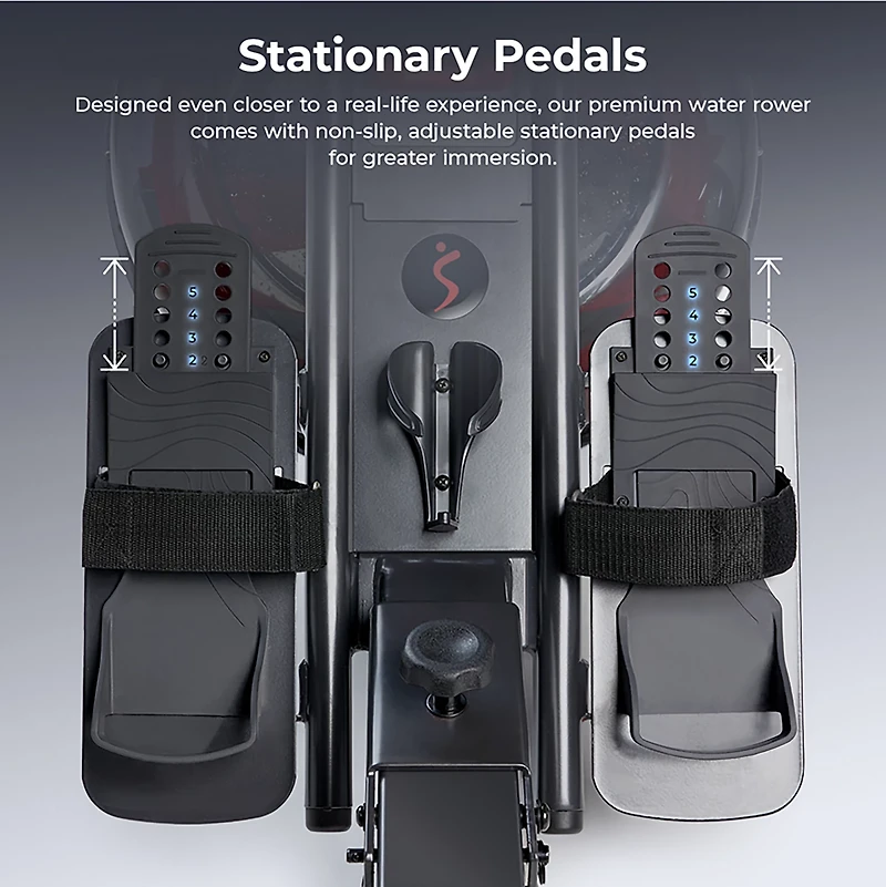 Sunny Health & Fitness Water Rowing Machine