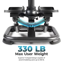 Sunny Health & Fitness 2-in-1 Premium Power Stepper