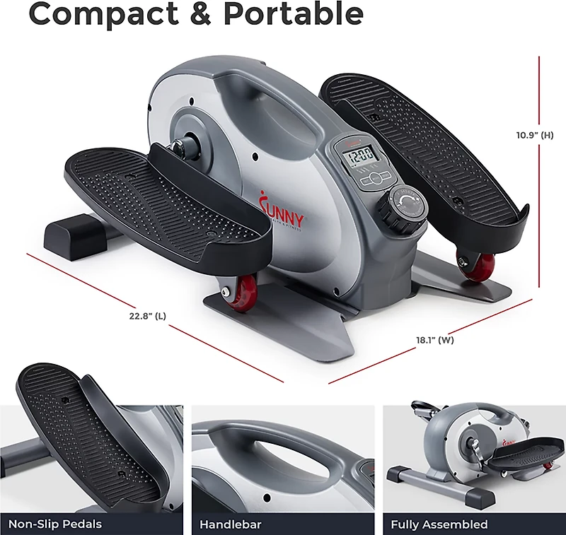 Sunny Health & Fitness Under-Desk Pedal Exerciser