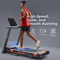 Sunny Health & Fitness Elite Smart Auto Incline Treadmill