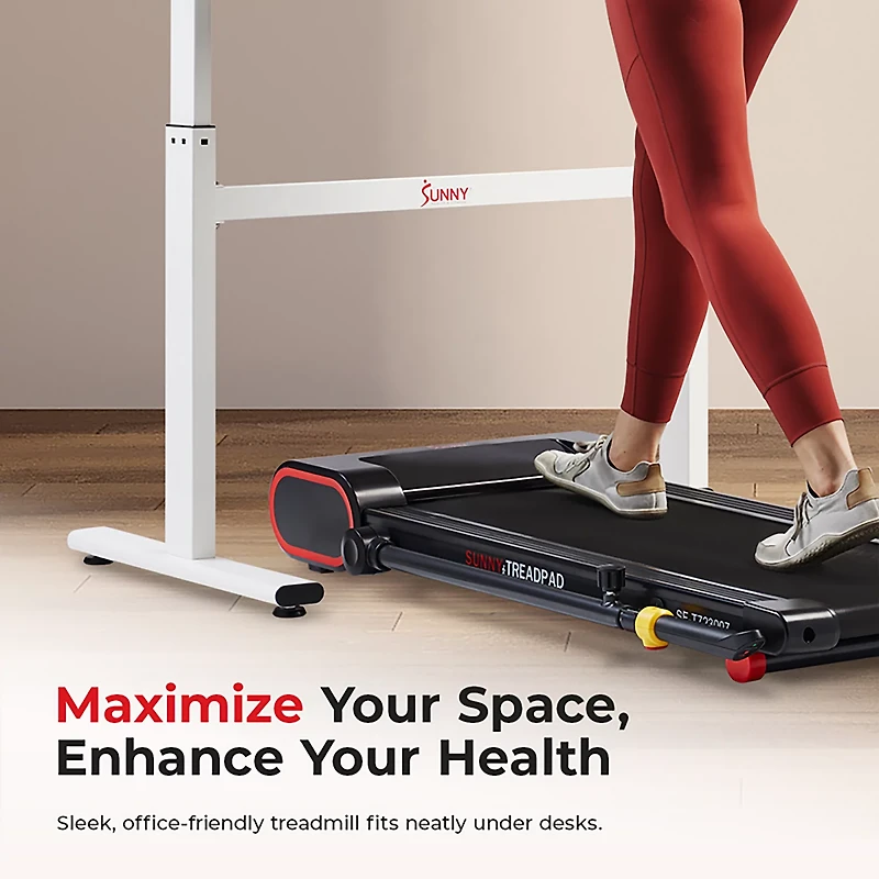 Sunny Health & Fitness Trek Pad Treadmill