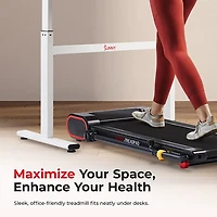 Sunny Health & Fitness Trek Pad Treadmill