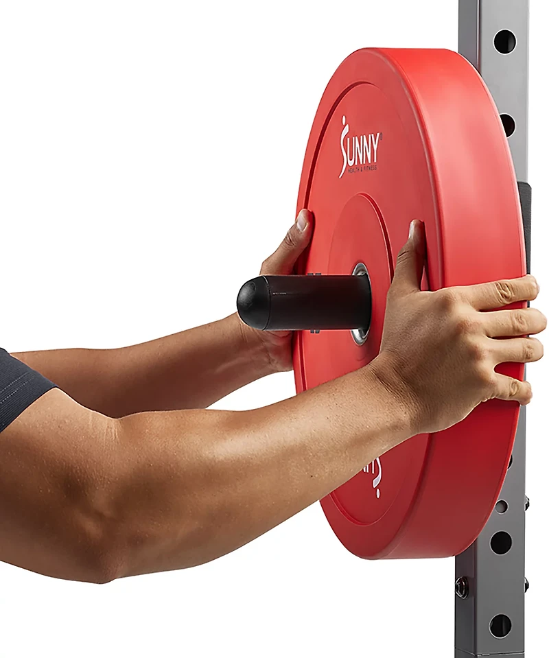 Sunny Health & Fitness Adjustable Weight Plate Holders