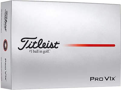 Titleist 2025 ProV1x Golf Balls 12-Pack