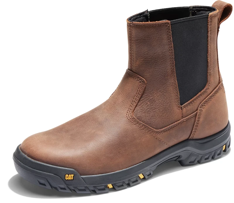 Cat Footwear Men's Wheelbase EH Steel Toe Wellington Work Boots