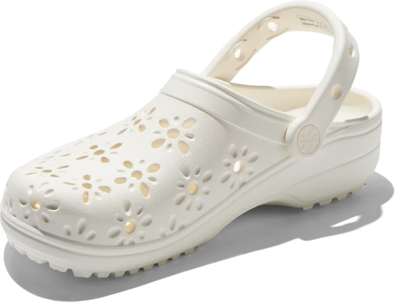 Crocs Adults' Classic Floral Cut Clogs