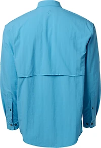 Magellan Outdoors Men's Laguna Madre Solid Long Sleeve Fishing Shirt