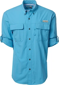 Magellan Outdoors Men's Laguna Madre Solid Long Sleeve Fishing Shirt