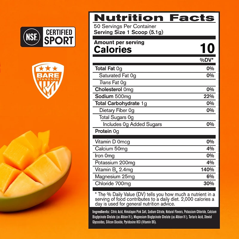 BPN Bare Performance Nutrition Electrolytes/Hydration Supplement