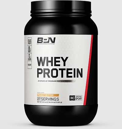 BPN Bare Performance Nutrition Whey Protein Powder Supplement