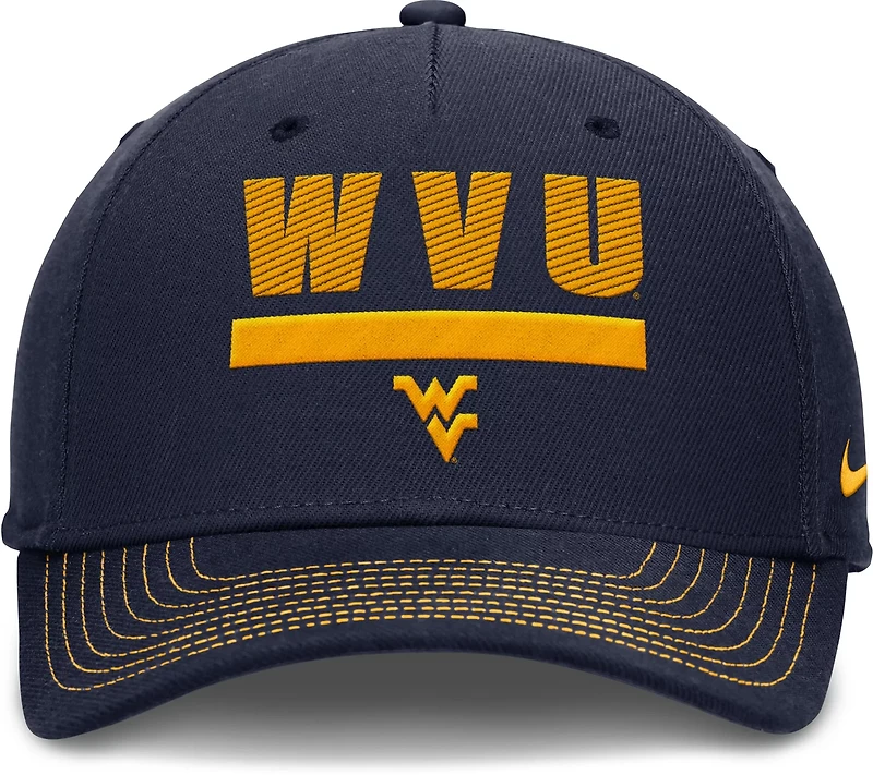 Nike West Virginia Rise Structured Adjustable Cap