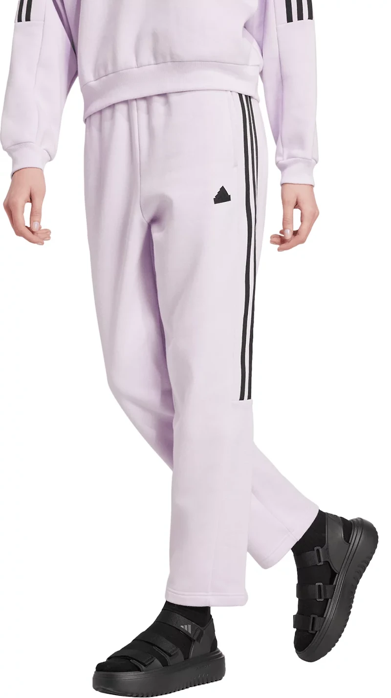 adidas Women's Tiro Cut 3-Stripes Fleece Joggers