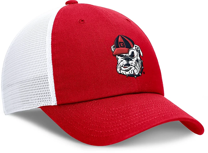 Nike Georgia Legacy Logo Club Cap Unstructured Adjustable Meshback Cap