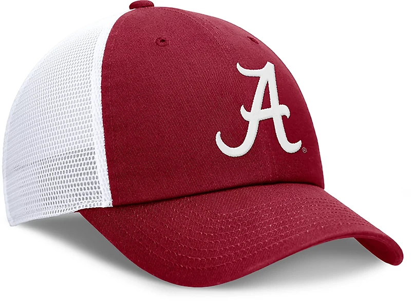 Nike Alabama Team Logo Club Cap Unstructured Adjustable Meshback Cap