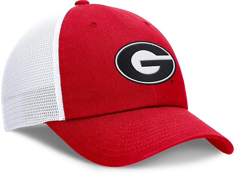 Nike Georgia Team Logo Club Cap Unstructured Adjustable Meshback Cap