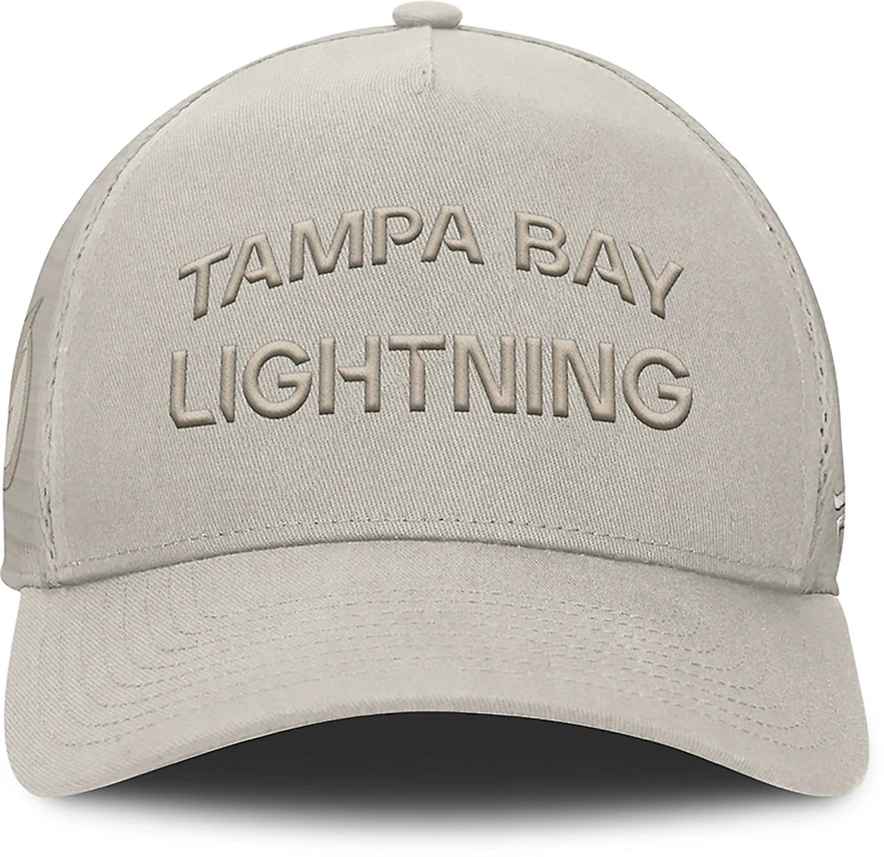 Fanatics Lightning Road 6 Structured Adjustable A frame Meshback Cap