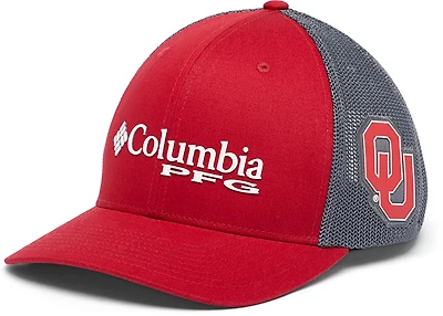 Columbia Sportswear Men's University of Oklahoma Logo Mesh Snapback Ball Cap