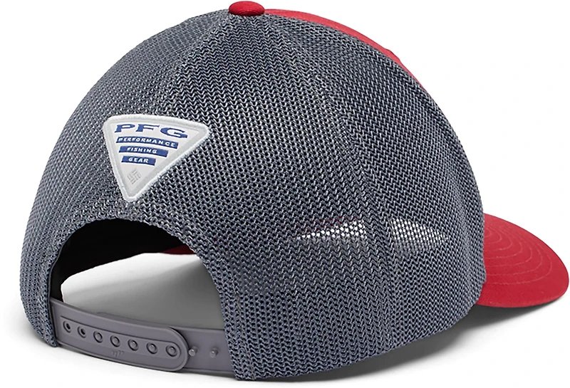 Columbia Sportswear Men's University of Oklahoma Logo Mesh Snapback Ball Cap