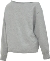 Lauren James Women's Dallas Cowboys Off-Shoulder Sweat Long Sleeve Top