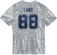 Outerstuff Women's Dallas Cowboys Lamb Sequin Shirt