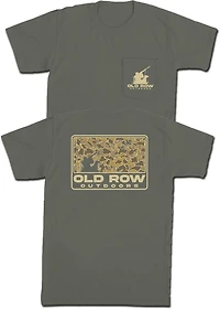 Old Row Men's Outdoors 80S Camo Pocket T-shirt