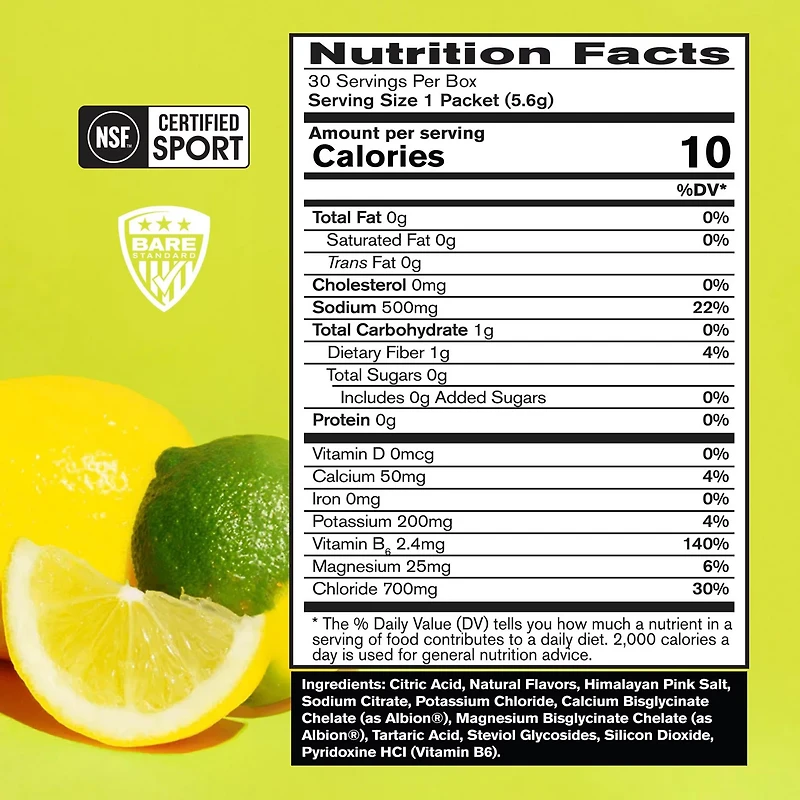 Bare Performance Nutrition Electrolyte Singles