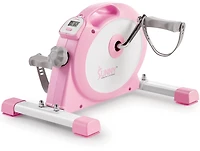 Sunny Health & Fitness 2-in-1 Under Desk Smart Mini Exercise Bike