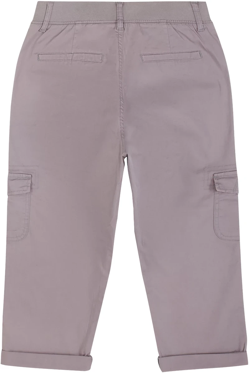 Lee Women's Relaxed Fit Austyn Knit Waist Cargo Capri Pants