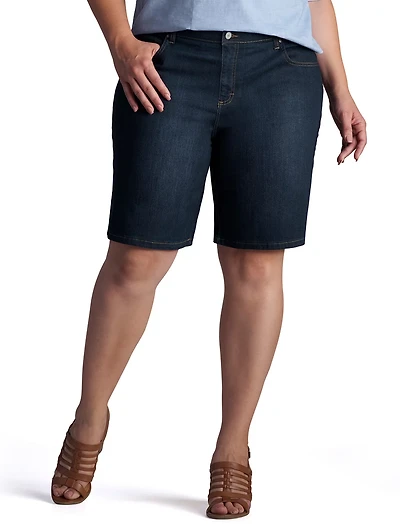 Lee Women's Relaxed Fit Kathy Plus Bermuda Shorts