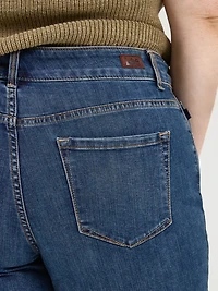 Lee Women's Instantly Slims Relaxed Fit Straight Leg Plus Jeans