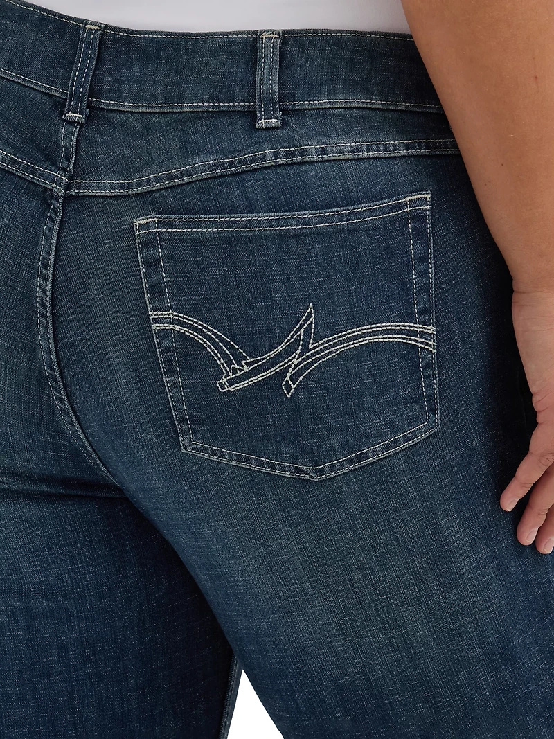 Wrangler Women's Bootcut Plus Jeans