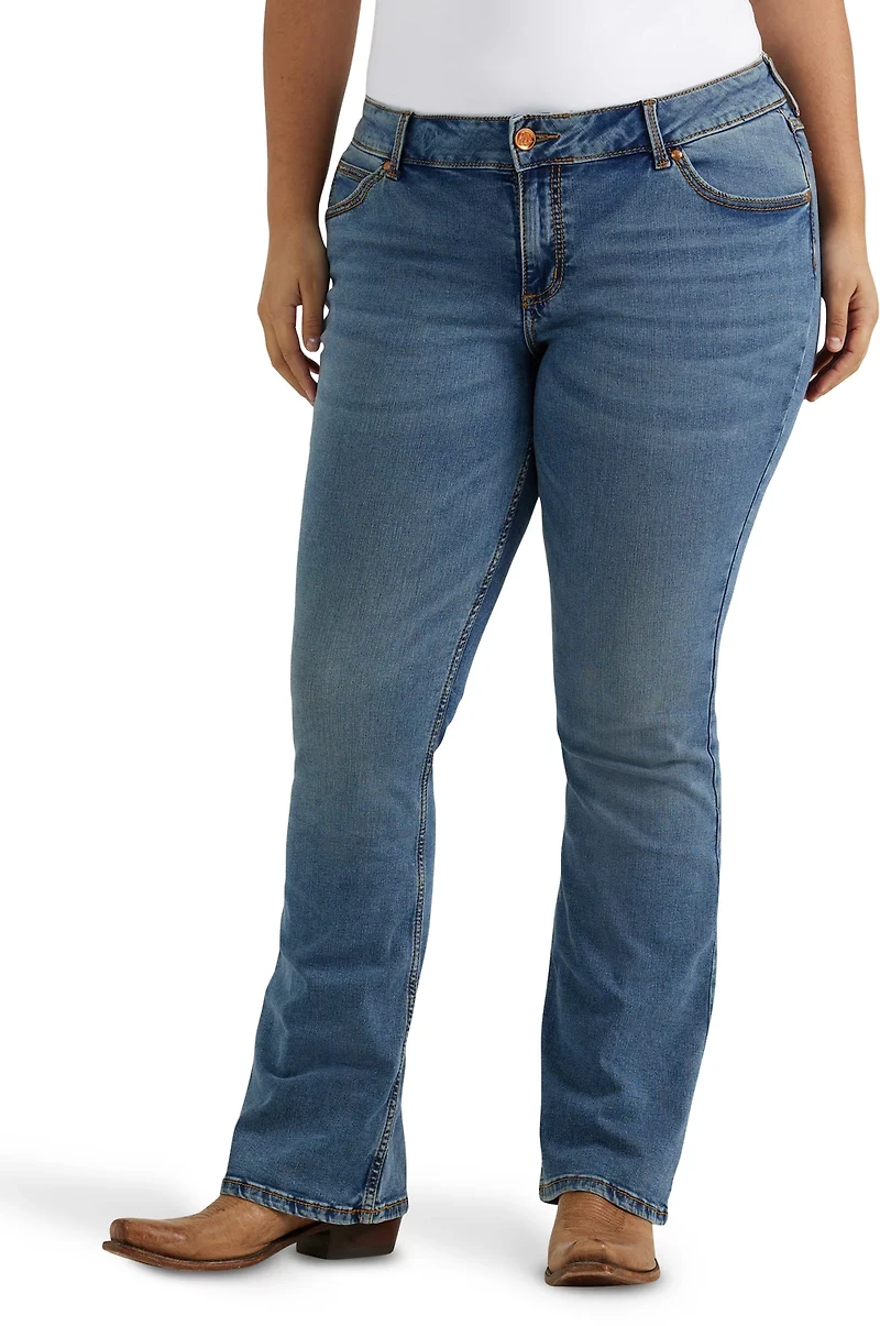 Wrangler Women's Retro Mae Plus Bootcut Jeans