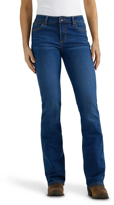 Wrangler Women's Aura from the Women at Instantly Slimming Jeans