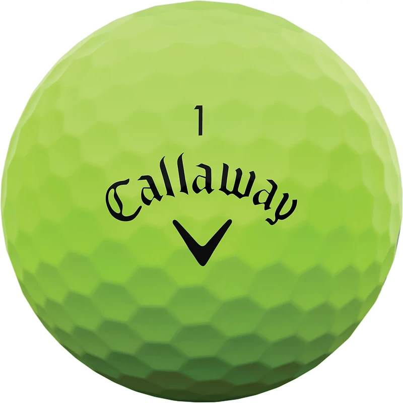 Callaway 2025 Supersoft Matte Golf Balls 12-Pack