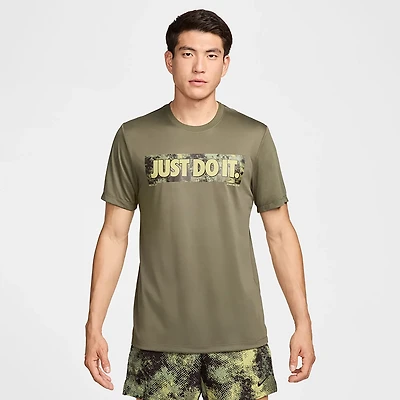 Nike Men's Dri-FIT Fitness Camo T-shirt