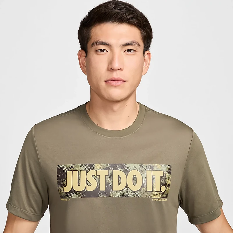 Nike Men's Dri-FIT Fitness Camo T-shirt