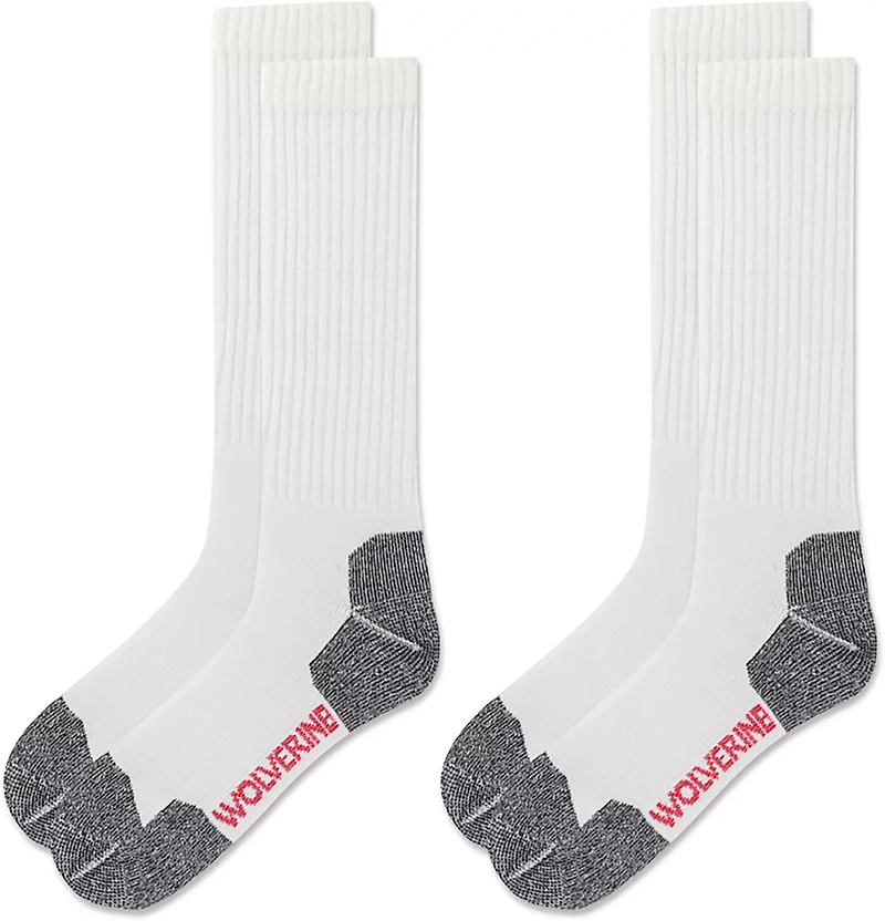 Wolverine Men's Safety Toe Work Socks 2-Pack