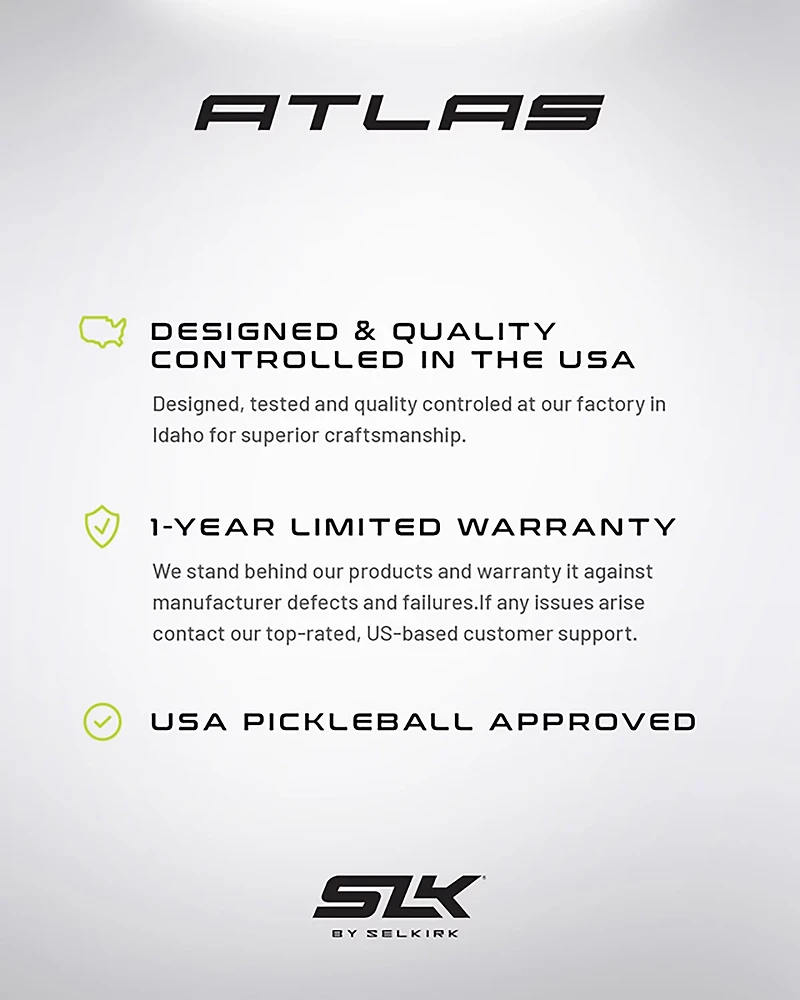 Selkirk Sport Atlas Pickleball Paddle