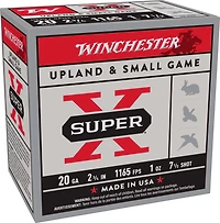 Winchester Super-X Game and Field Loads 20 Gauge Shotshells