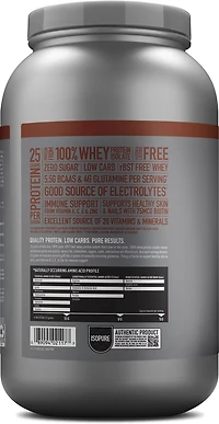 Nature's Best Isopure Low Carb Chocolate Protein Powder