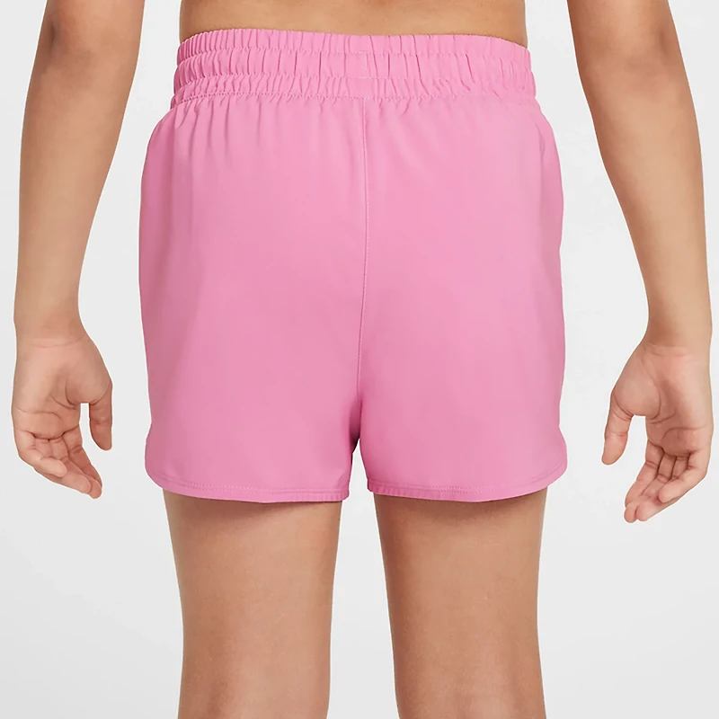 Nike Girls' One Dri-FIT High-Waisted Woven Training Shorts