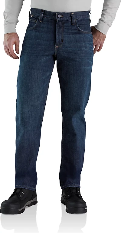 Carhartt Men's Flame-Resistant Straight Fit 5-Pocket Jeans