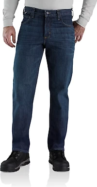 Carhartt Men's Flame-Resistant Straight Fit 5-Pocket Jeans