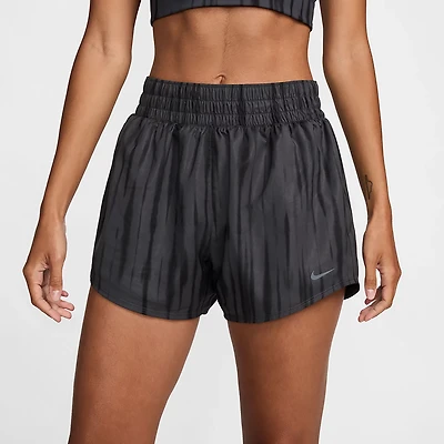 Nike One Women's Dri-FIT High-Waisted 3" Brief-Lined Printed Shorts