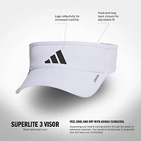 adidas Men's Superlite 3 Visor
